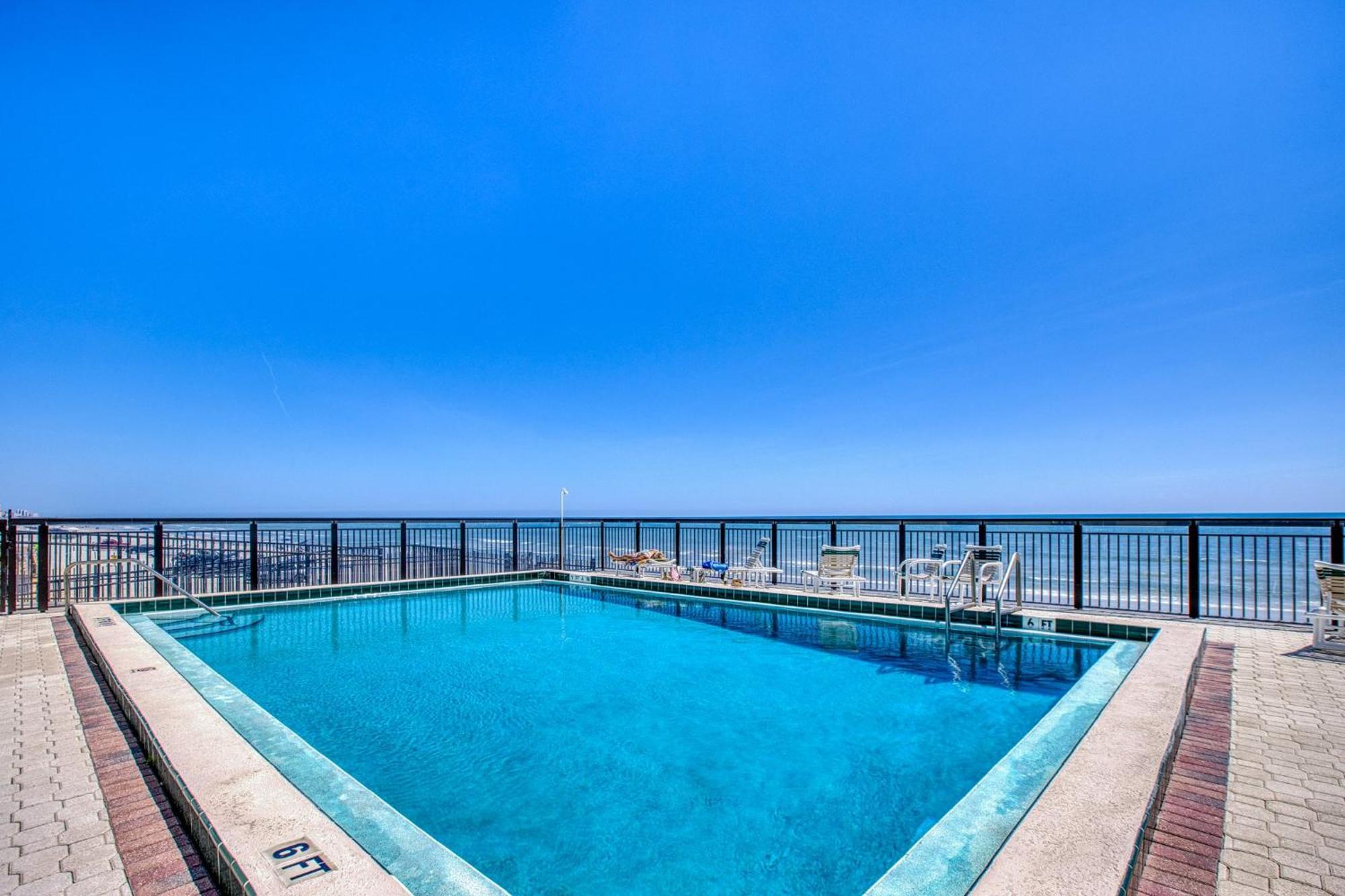 Ocean View With A Beachfront Pool At Ocean Trillium Condo ~ 403 Нью-Смирна-Бич Экстерьер фото